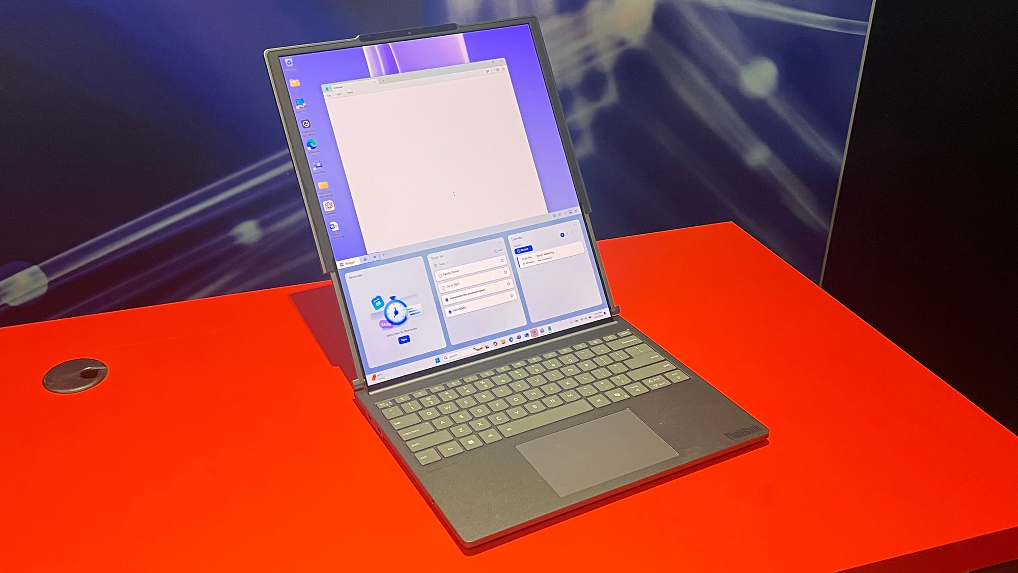 Lenovo Pushes Boundaries with Weird, Rollable ThinkBook Plus Gen 6 Laptop at CES 2025