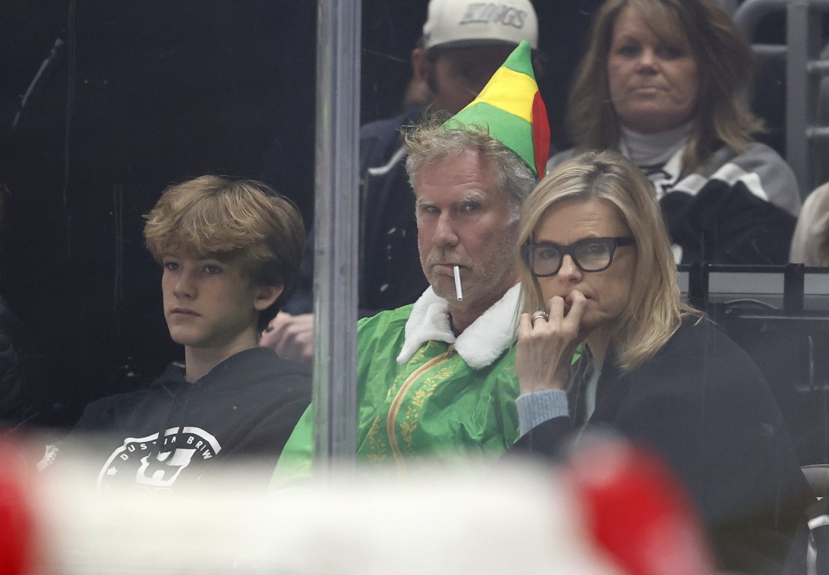 Will Ferrell’s Weird Buddy the Elf Stunt Shocks Fans at NHL Game